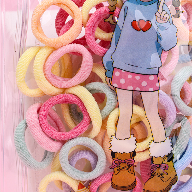 Colorful Bamboo Knot Hair Tie