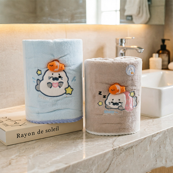 Little Seal Bath Towel