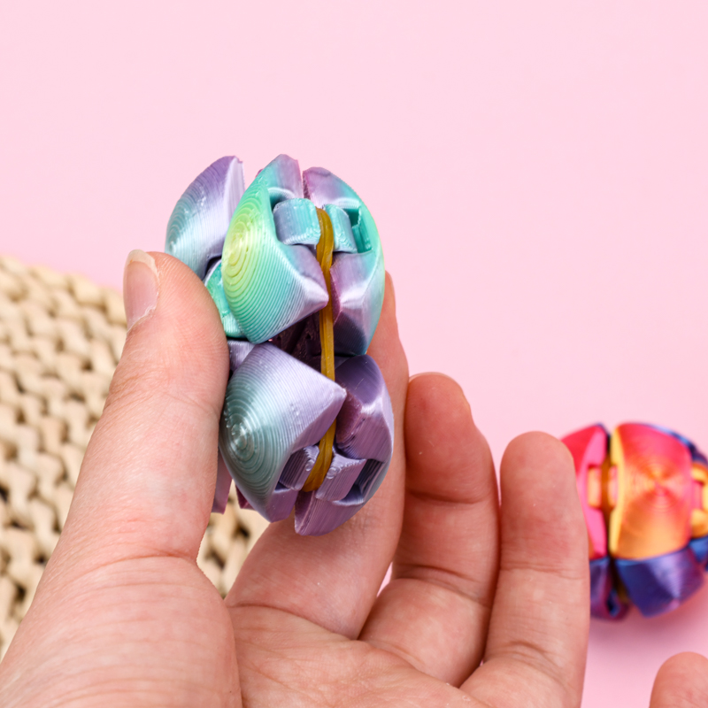 3D Printed Squeeze Ball in Bucket 24pcs