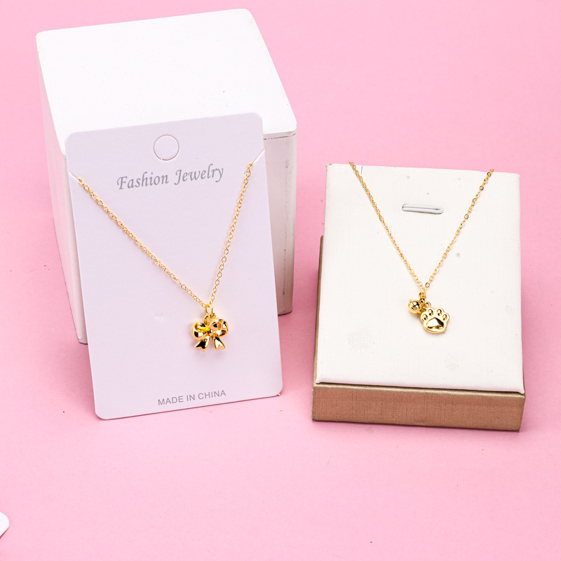 2 Piece Peace Pendant Necklace Alloy 4020501007