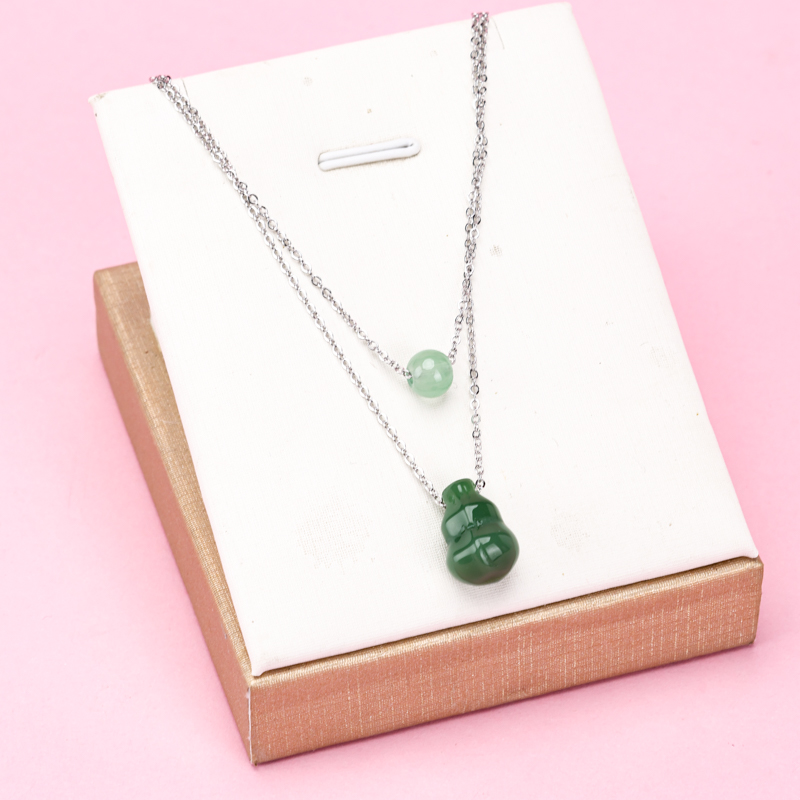Imitation Jade Necklace