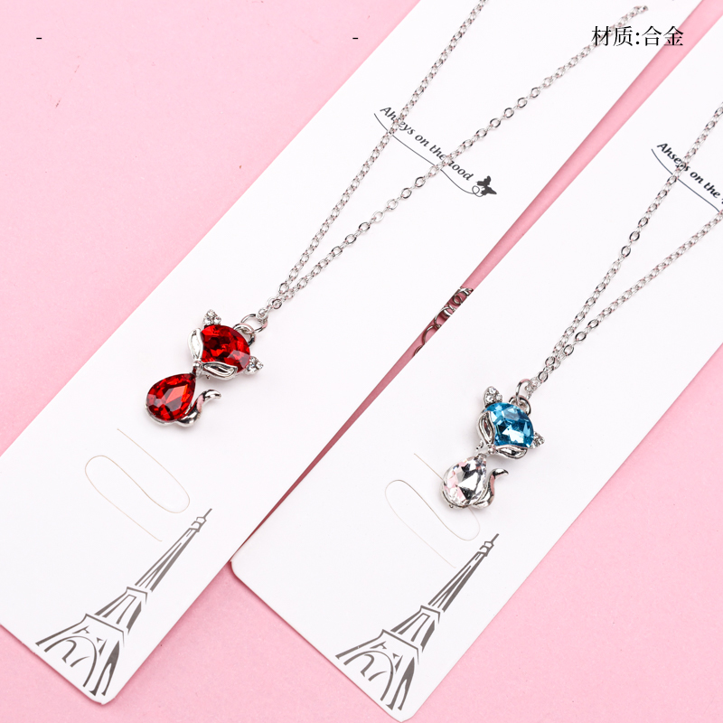 Zircon Pendant Necklace