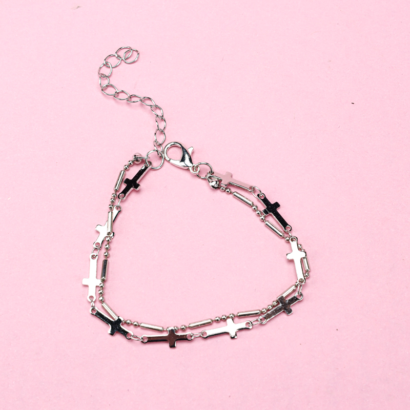 New Style Two-in-One Cross Bracelet