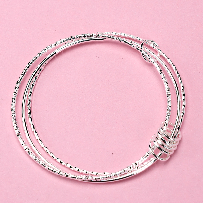 Alloy Silver Color Bangle