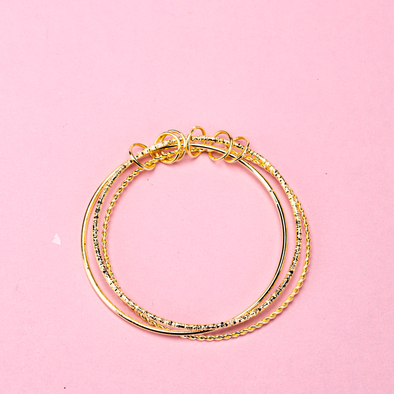 Alloy Gold Color Bangle