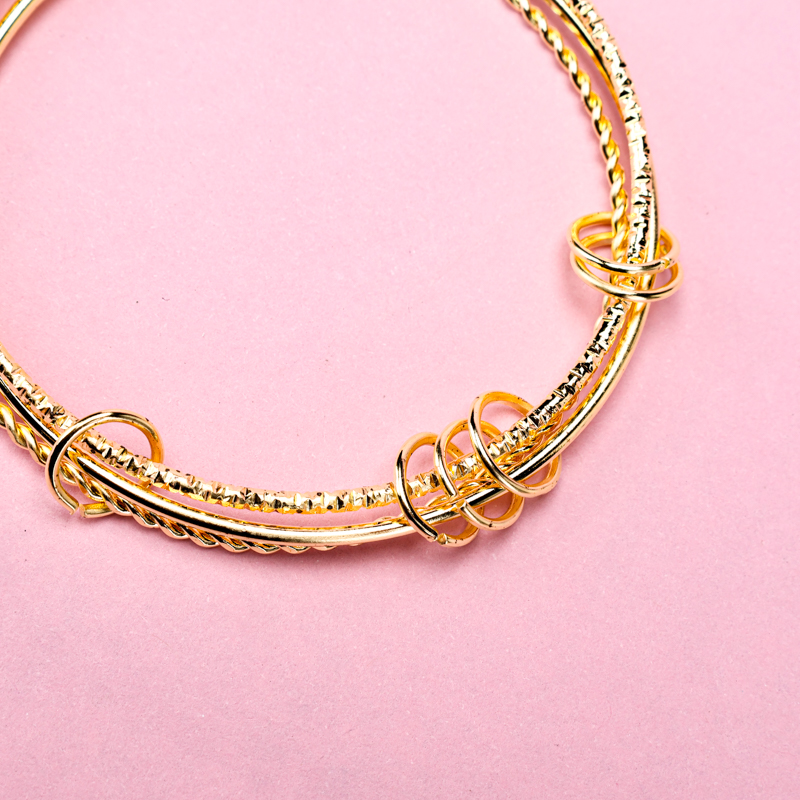 Alloy Gold Color Bangle