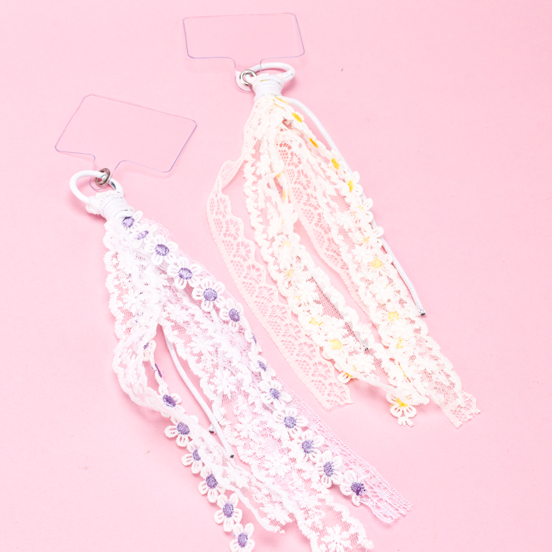 Lace Flower Hanging Charm