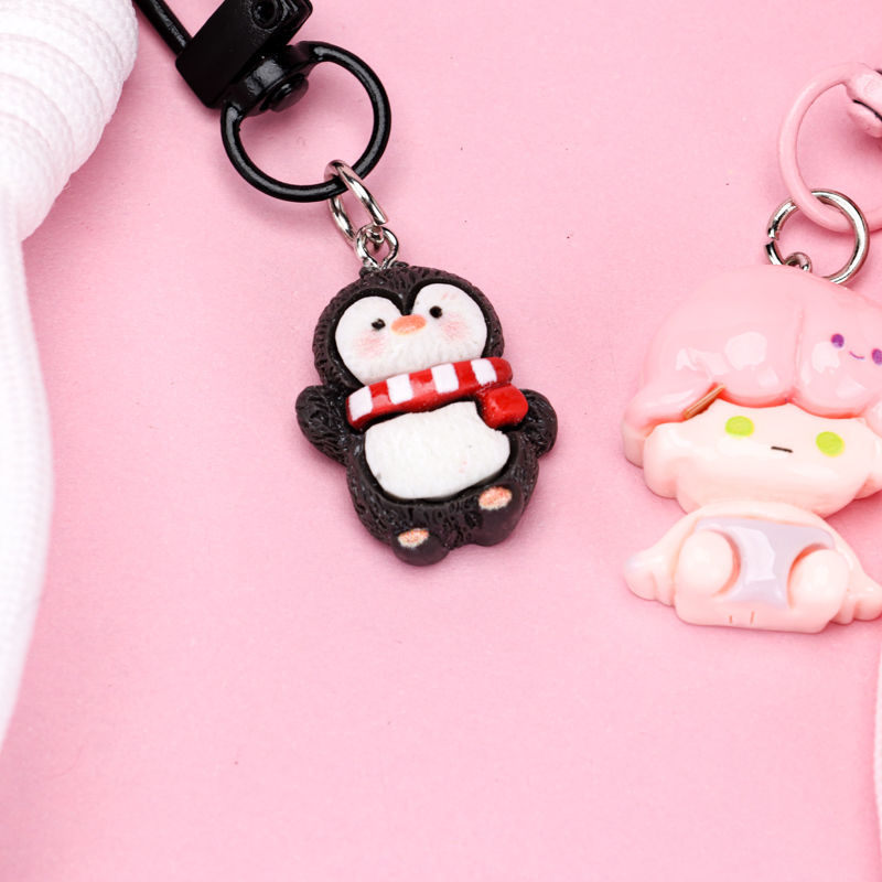 Cartoon Woven Phone Strap Charm