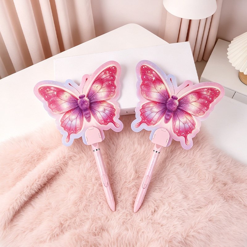 Butterfly Fan Gel Pen