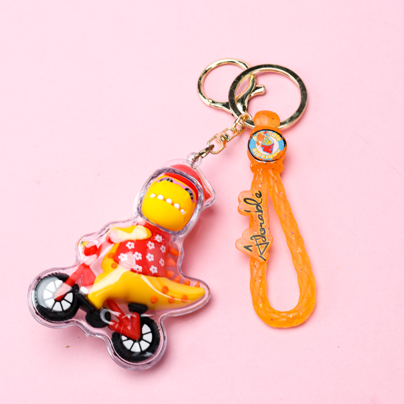 PVC Cartoon Crocodile Keychain 4041801940