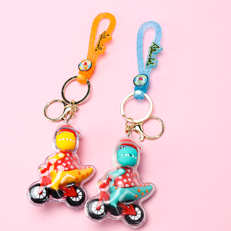 PVC Cartoon Crocodile Keychain 4041801940