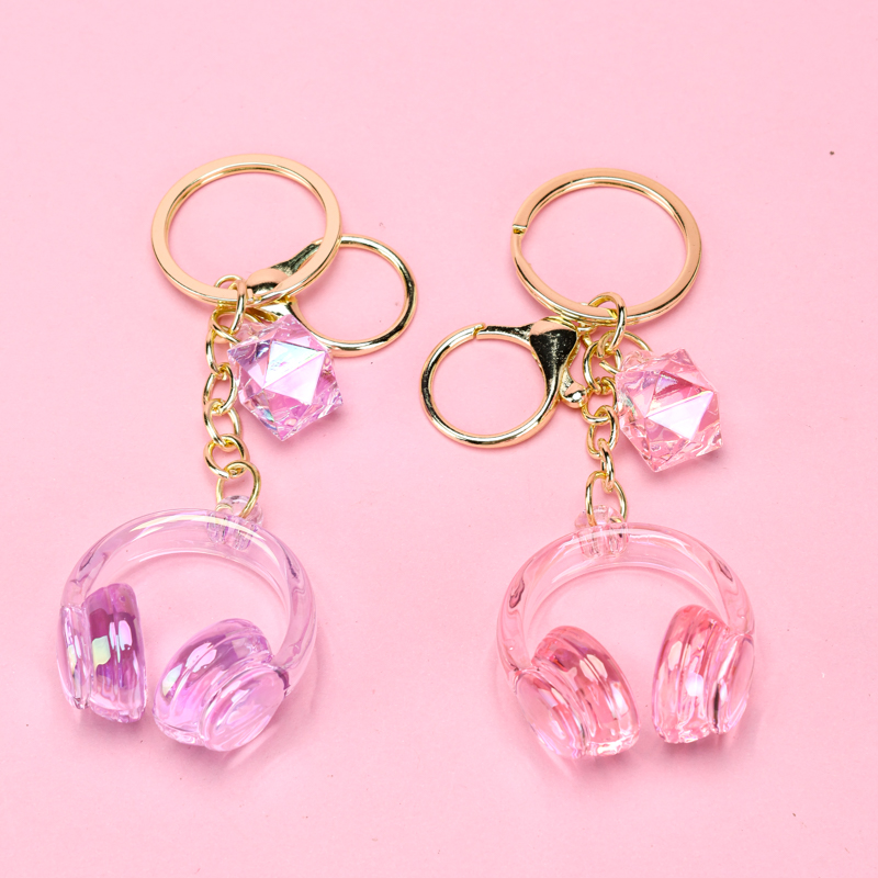 Crystal Earphone Bag Charm
