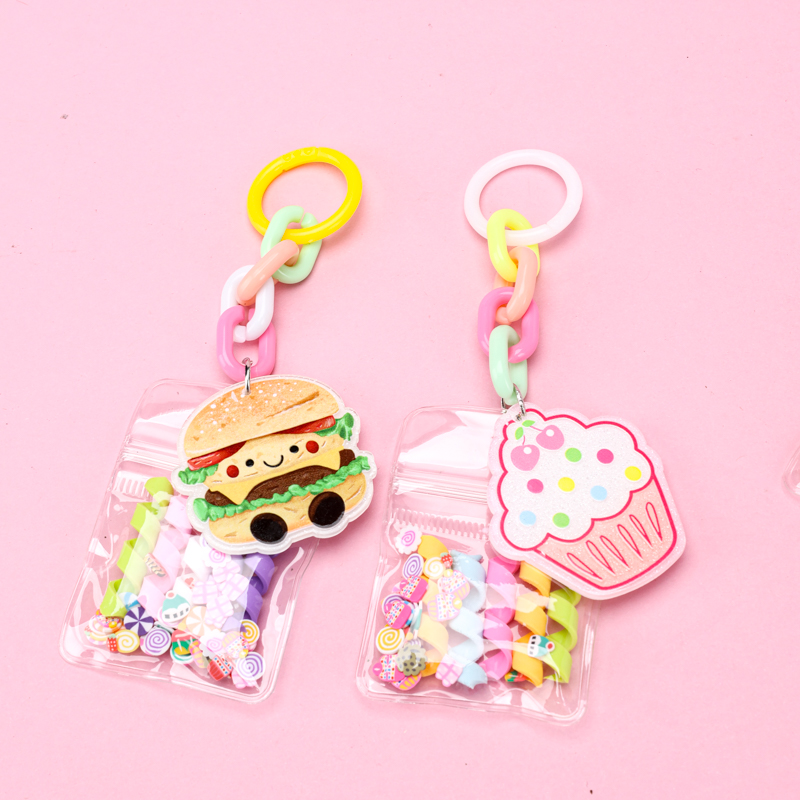 Spaghetti Polymer Clay Charm