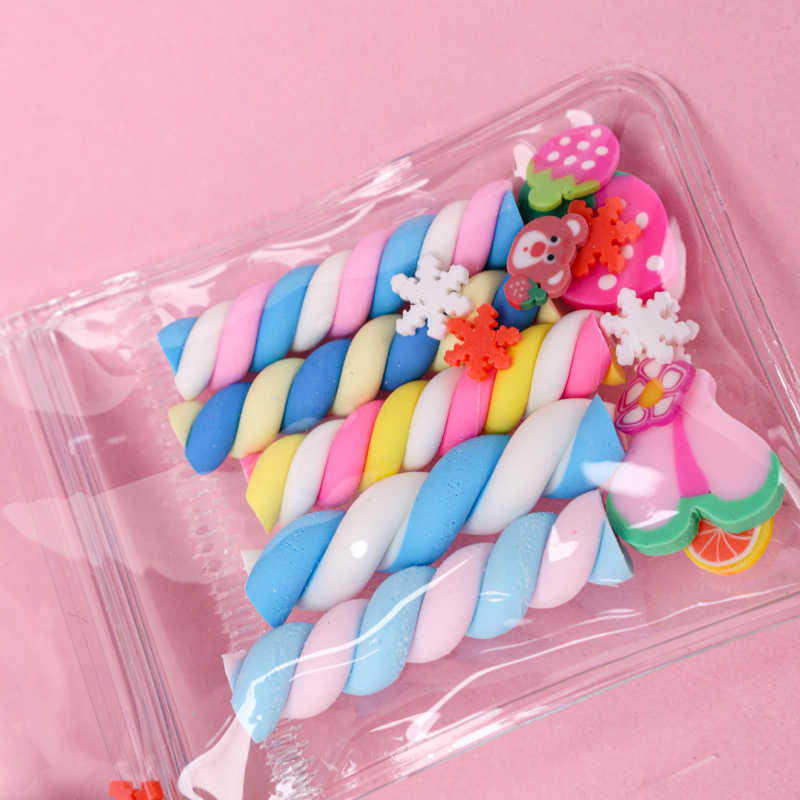 Lollipop Clay Bag Charm