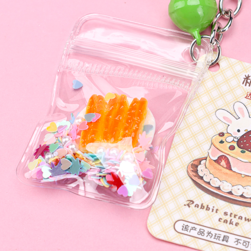 Quicksand Food Toy Charm