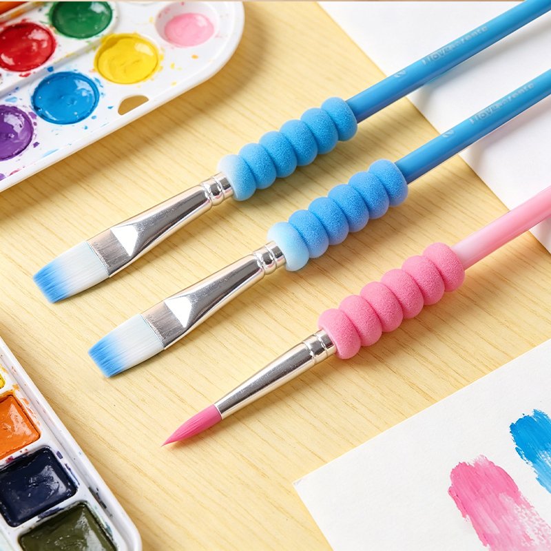 XX-88002 Two Cloud Sleeve Paint Brush Set 3120200457