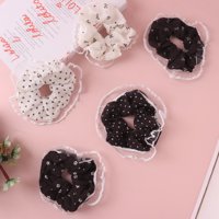 MF黑白系网纱包边肠圈 2
