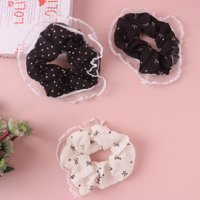 MF黑白系网纱包边肠圈 3