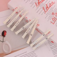 AH8个尖嘴印花压夹（款式随机 3