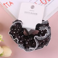 DD点点格子边布圈皮筋 4