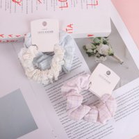 DD蕾丝边（1+1）布圈皮筋 4