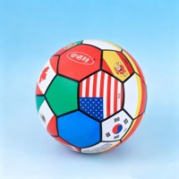YNT8913彩印6寸世界杯国旗球 4