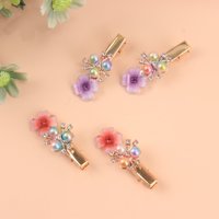 SS炫彩珠花压夹 3