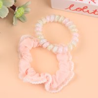 YY2入蕾丝边肠圈+印花电话线 5