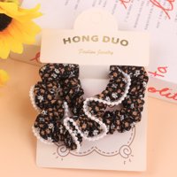 HD碎花珍珠边肠圈 3