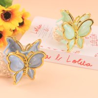SY蝴蝶金边爪夹 4