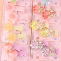 长条水晶花朵压夹 2