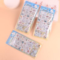 LR-323立体钻石烫金贴纸 3