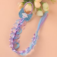 SS卡通天使鱼骨辫假发皮筋 3