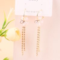MZQ小花钻条耳环 2