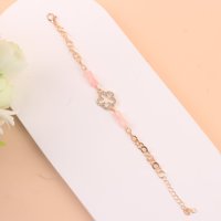 MZQ晕染竹节钻花金手链 3