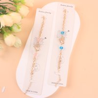 MZQ彩珠桃心金手链 2