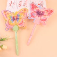 XX6659绚丽蝴蝶扇子笔 3