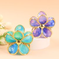 SY金边晕染鸡蛋花爪夹 3