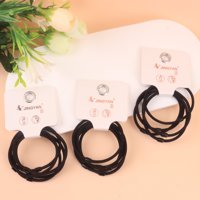 JY钉卡通米珠黑皮筋 3