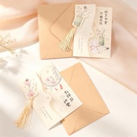 XX020-051竹扇怀师常规贺卡 3