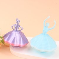 YS3D打印旋转芭蕾萝卜塔 2