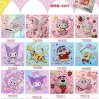30*30炫彩珍珠相框画（图案随机） 2