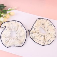 ASN印花白色锁边肠圈 4