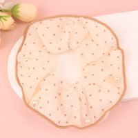 TE柔纱波点珍珠大肠圈 2
