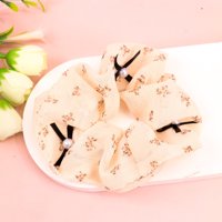 TE黑白碎花珍珠大肠圈 2