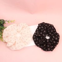 TE复古小碎花大肠圈 2