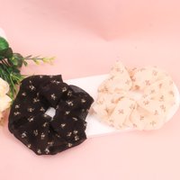 TE复古小碎花大肠圈 3