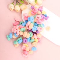 CJ80根彩小花朵毛巾圈 5