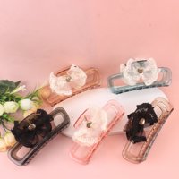 TQ纱领结方形印花配件大爪 3