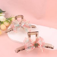 TQ碎花蝴蝶结配件大爪混 3